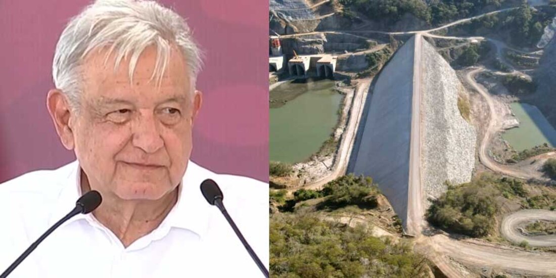 AMLO opinó que esta obra va a ayudar mucho al sur de Sinaloa,
