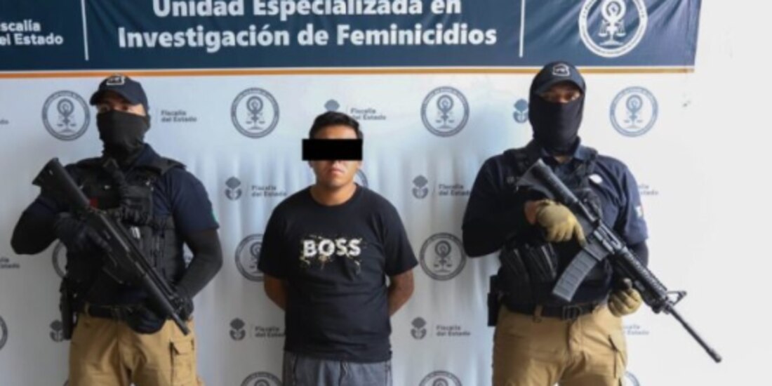 El presunto responsable del feminicidio de Karla Bañuelos, en imagen difundida por la FGE-Jalisco, ayer.