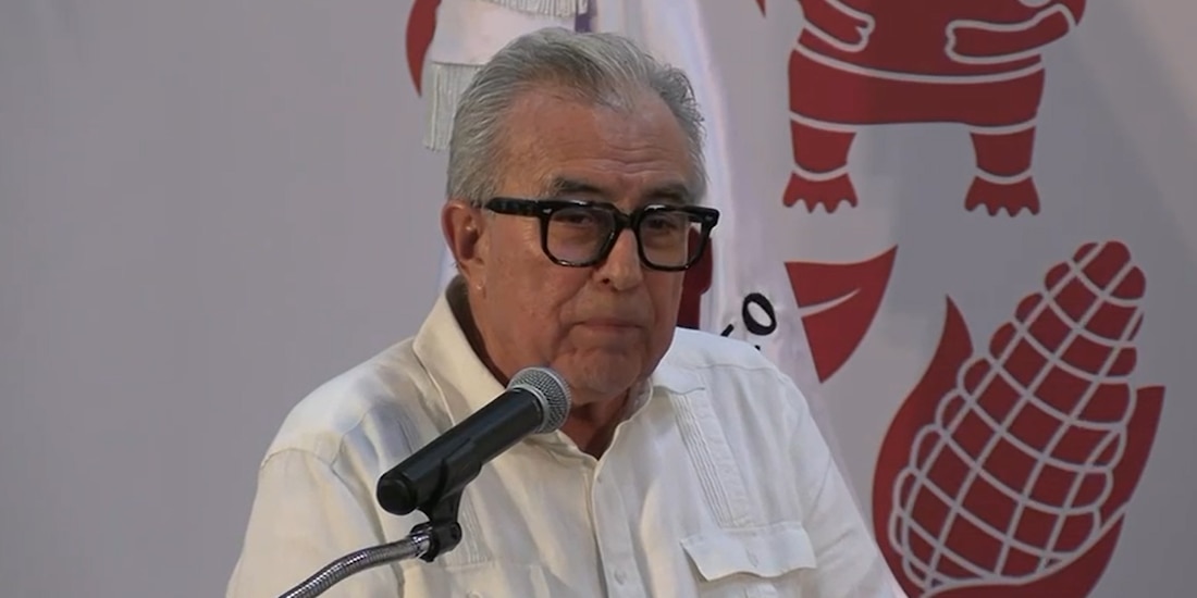 Rubén Rocha Moya, gobernador con licencia de Sinaloa.