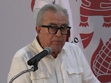 Rubén Rocha Moya, gobernador con licencia de Sinaloa.