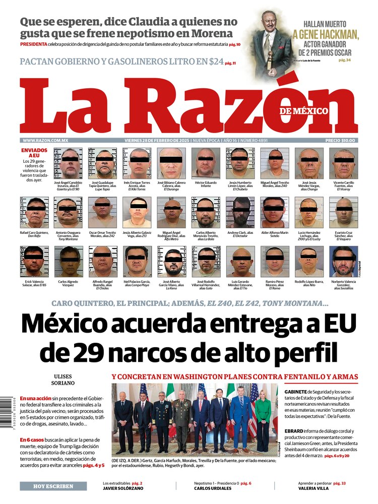 La Razón 28 febrero 2025