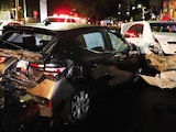 COLISIÓN de vehículos en Periférico y calle 10, en la CDMX, el pasado 20 de mayo