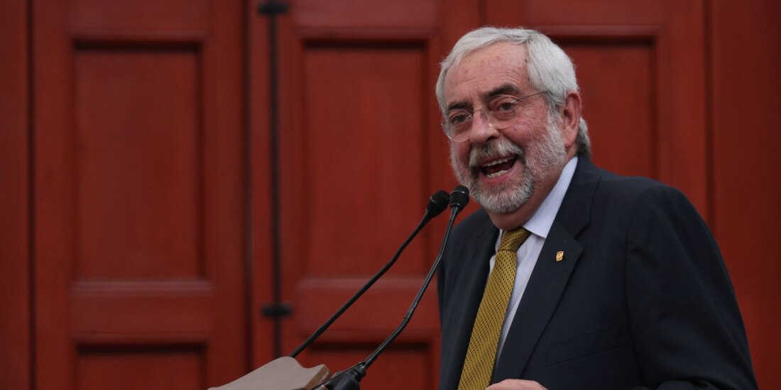 Enrique Graue, rector de la UNAM, en fotografía de archivo.