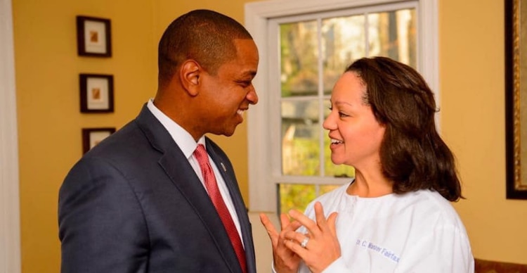 Justin y Corina Fairfax