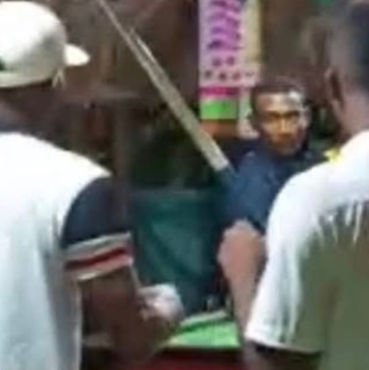 Johnny Feria Julio en el billar donde mató a su amigo Carlos Andrés Pantoja