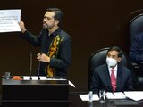 CIUDAD DE MÉXICO, 23SEPTIEMBRE2021.- Rogelio Ramírez de la O, secretario de Hacienda y Crédito Público, durante su comparecencia ante el pleno de la Cámara de Diputados con motivo del análisis del tercer informe de gobierno federal en materia económica.
FOTO: MARIO JASSO/CUARTOSCURO.COM