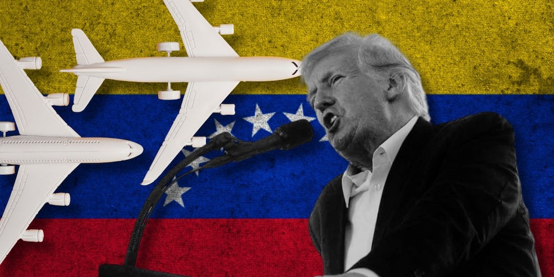 Venezuela responde a "cierre" de espacio aéreo venezolano decretado por Trump.