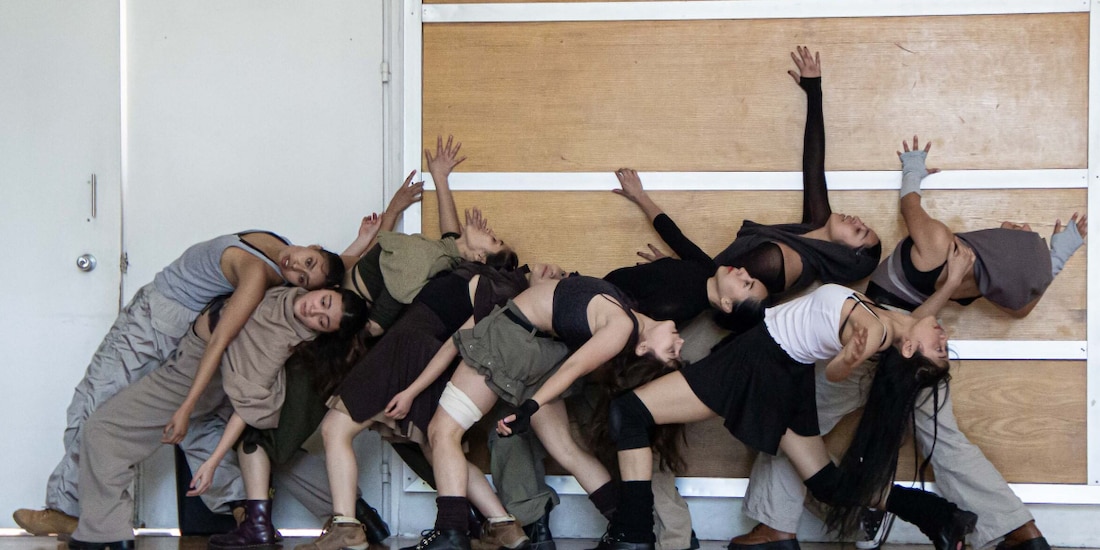 Estudiantes de la Escuela Nacional de Danza Clásica y Contemporánea.