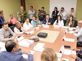 LOS FISCALIZADORES presentaron ayer al Congreso los resultados de las auditorías.