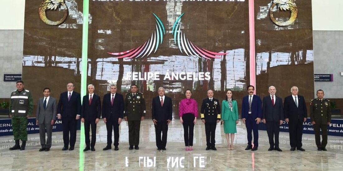 El AIFA fue inaugurado el 21 de marzo.