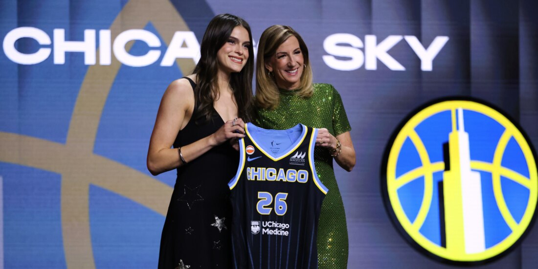 La mexicana Gabriela Jaquez jugará con el Chicago Sky de la WNBA.