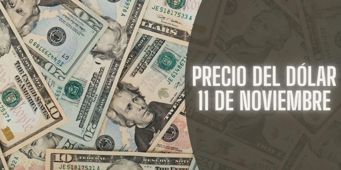 Este es el precio del dólar hoy 11 de noviembre.