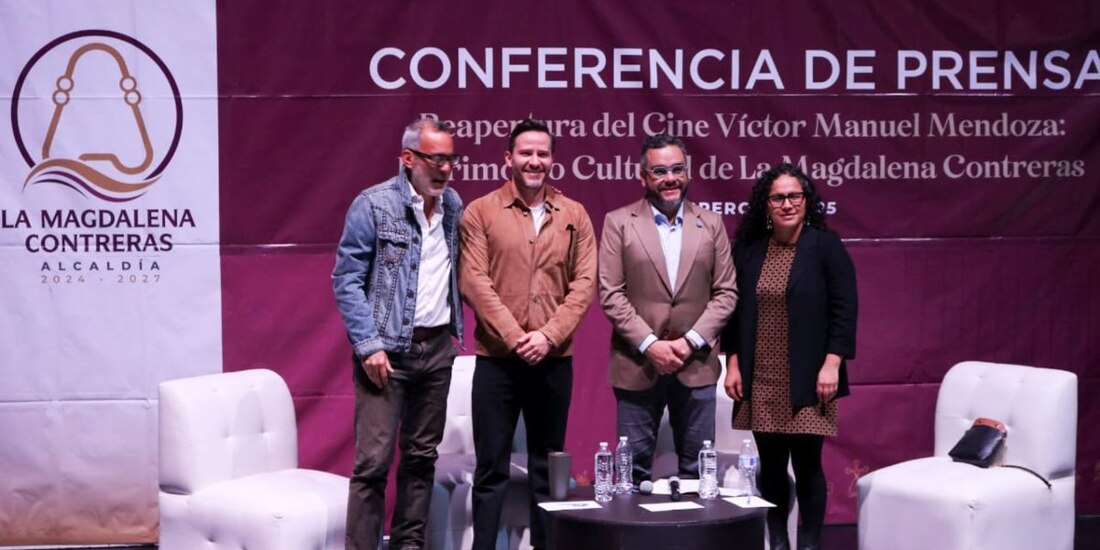Reabren el histórico Cine Víctor Manuel Mendoza en la Magdalena Contreras.