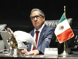 El presidente de la Mesa Directiva del Senado de la República, Higinio Martínez Miranda, en una fotografía ilustrativa.