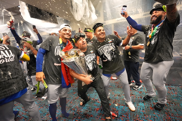 Venezuela es campeón en el Clásico Mundial de Beisbol.