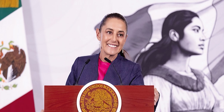 Claudia Sheinbaum, presidenta de México.