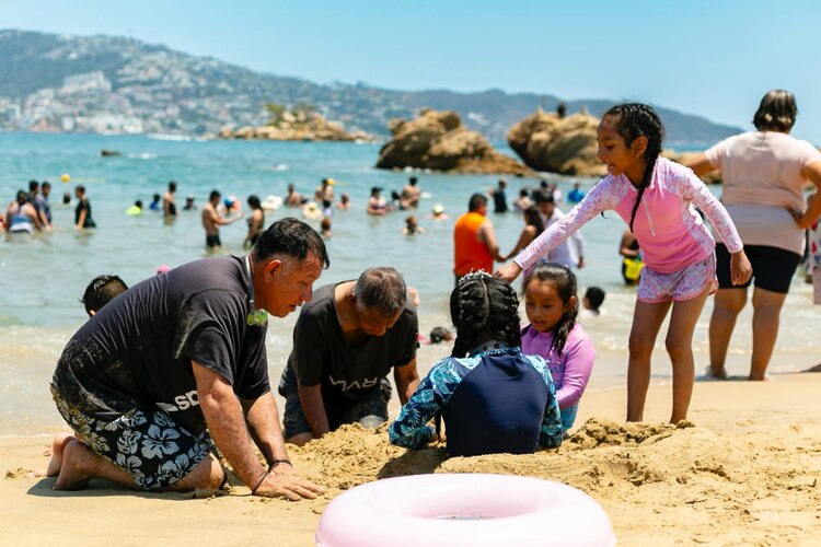 La zona Dorada de Acapulco alcanzó más del 60% de ocupación hotelera este fin de semana.