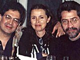 Roberto Diego, Rocío Del Vecchio —su esposa— y Rafael Pérez Gay.