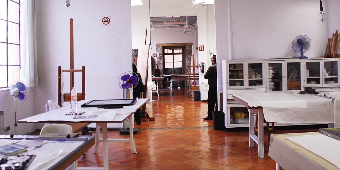 UN TALLER del Cencropam que se transformará en espacio de exhibición.