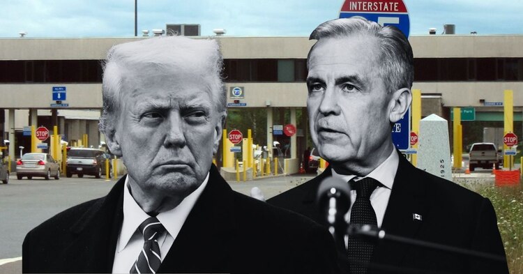 El presidente de EU, Donald Trump, y el primer ministro de Canadá, Mark Carney, han tenido diferencias por el tema de aranceles.