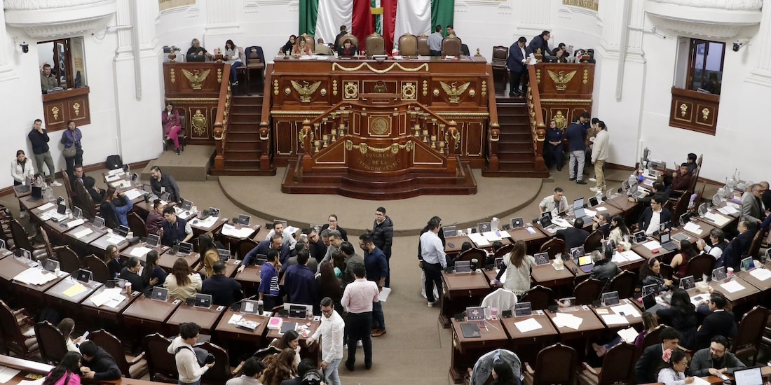 Congreso de la Ciudad de México, en una fotografía ilustrativa.