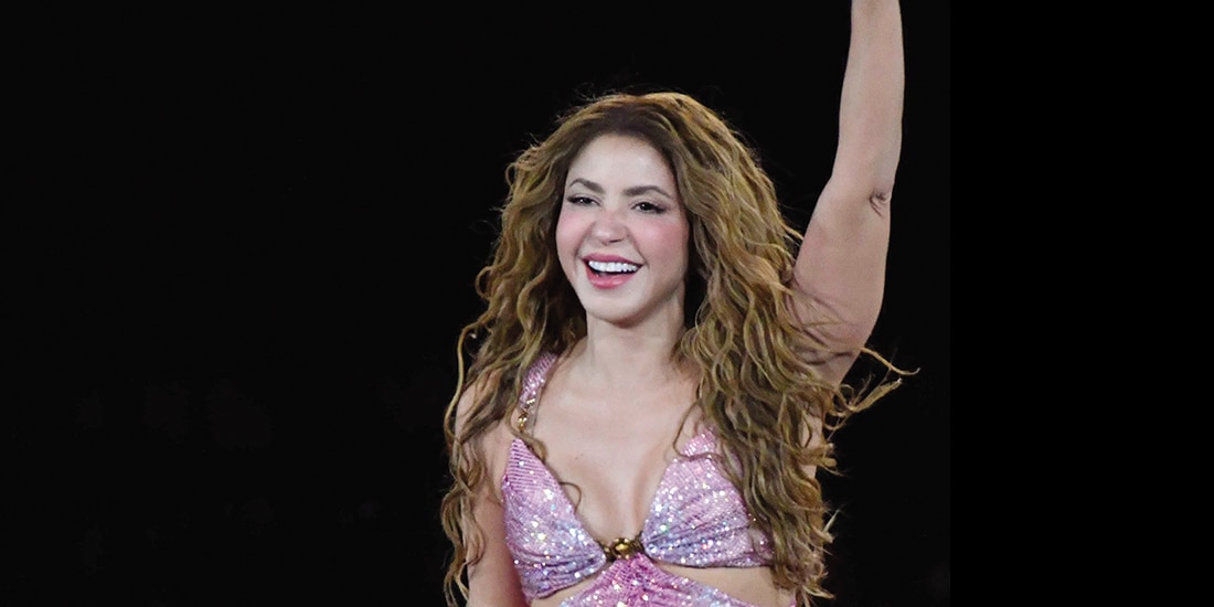 Shakira, el 1 de marzo de 2026 en el Zócalo.