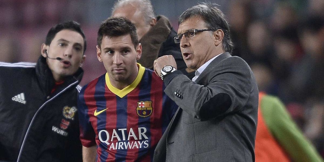 Tata Martino vuelve unir su camino al de Lionel Messi