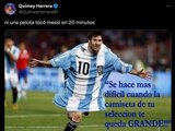 Lionel Messi no se salvó de los memes tras el sufrido triunfo de Argentina sobre Ecuador en cuartos de final de Copa América.