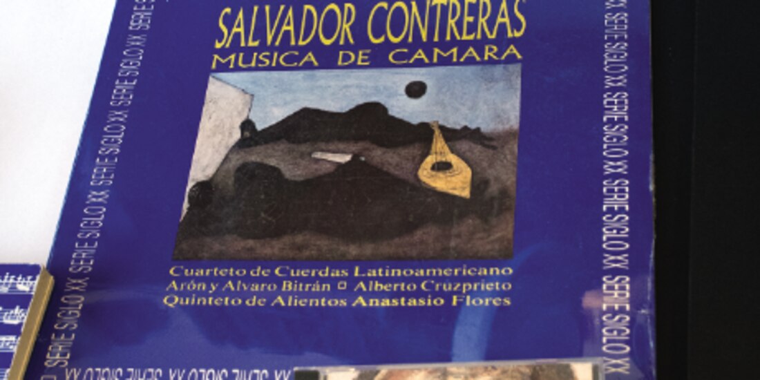 Algunos de los documentos del acervo del compositor Salvador Contreras
que actualmente se trabajan.