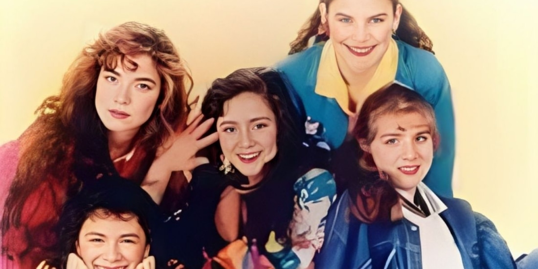 Ellas eran las integrantes de Boquitas Pintadas que salen en serie de Gloria Trevi, Ellas soy yo