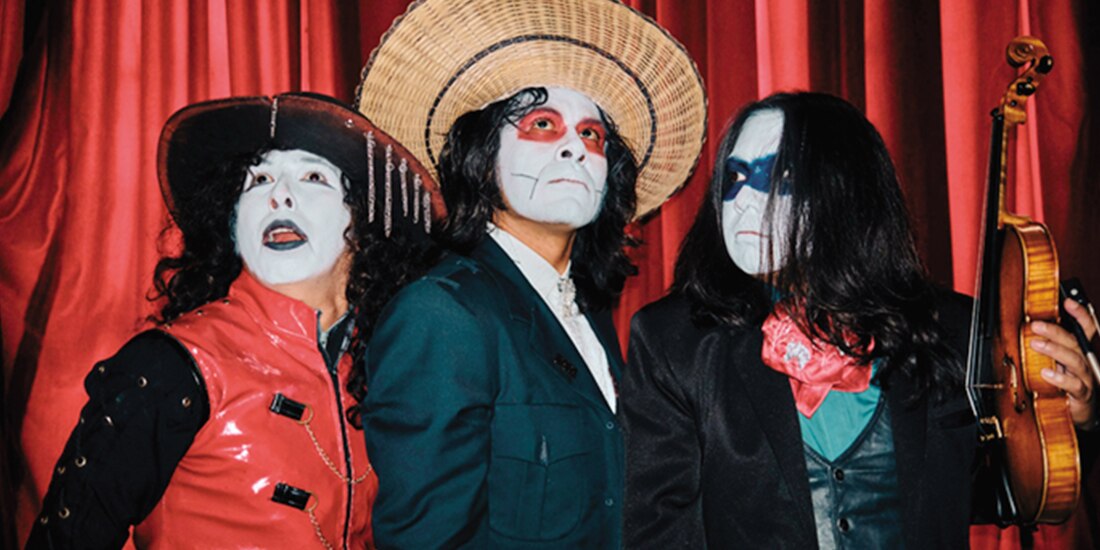 La Bande-Son Imaginaire en sesión fotográfica.