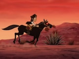 Escena de La venganza del charro negro