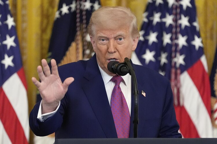 Donald Trump, presidente de Estados Unidos.