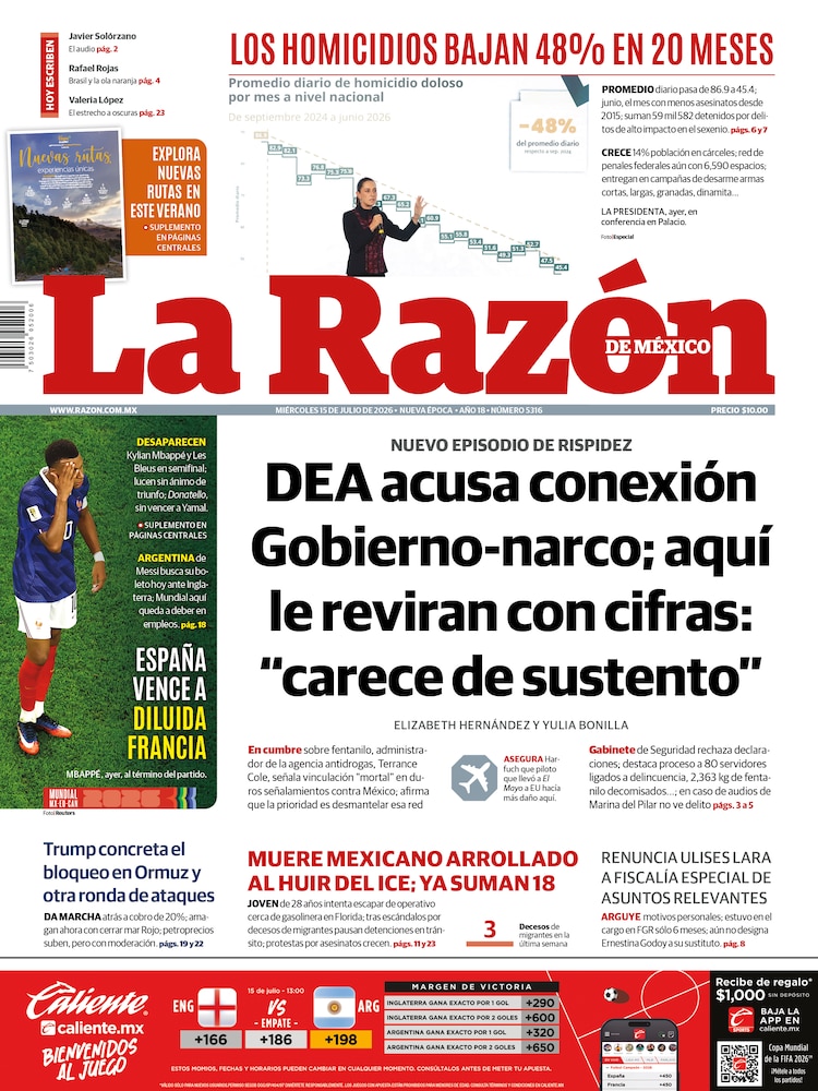 La Razón 15 Julio 2026