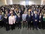 Autoridades de justicia y educativas en México.