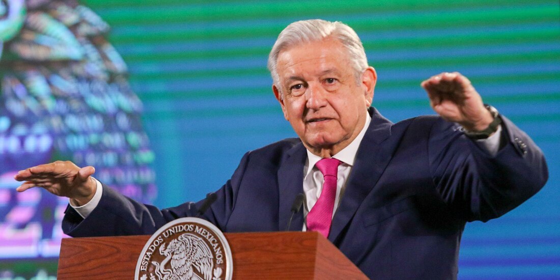 Andrés Manuel López Obrador (AMLO), presidente de México..