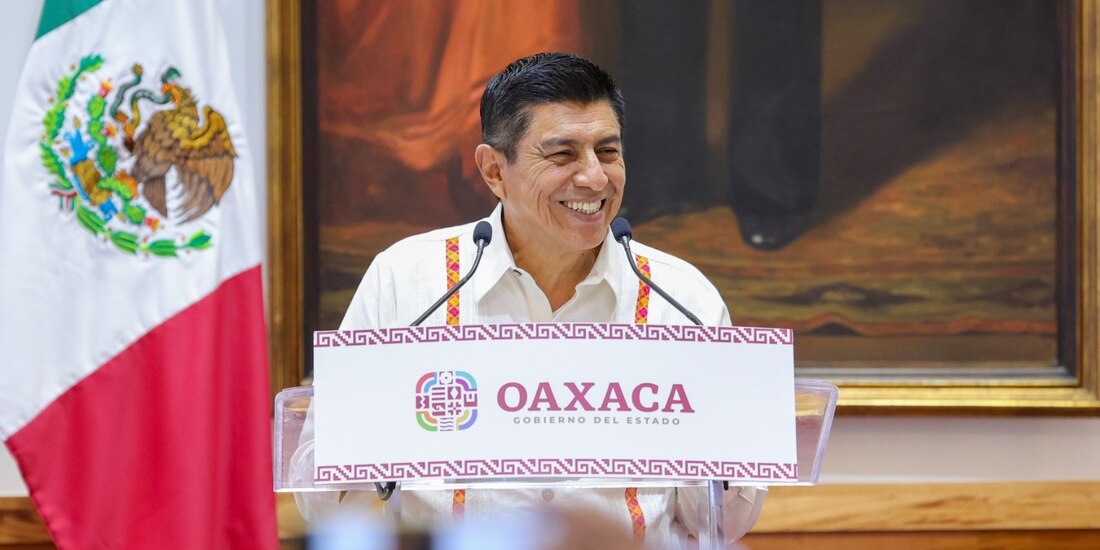 Salomóm Jara, gobernador constitucional de Oaxaca.