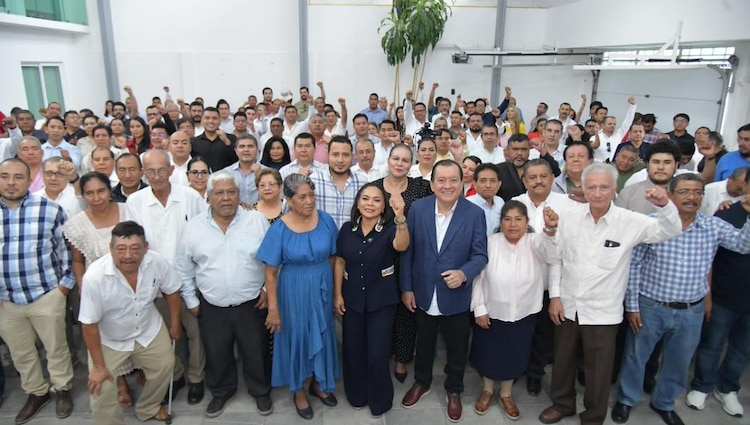La consolidación de la estructura del movimiento de transformación fue encabezada por la coordinadora Beatriz Mojica Morga.