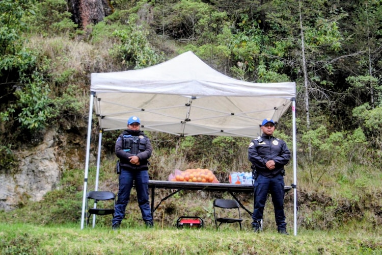 Se instalan puestos de atención médica y puntos de hidratación en puntos estratégicos de La Cañada y Los Dinamos.