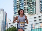 Gabriel Bouchot, el pasado 27 de noviembre, durante el Maratón Internacional de la Ciudad de Panamá.
