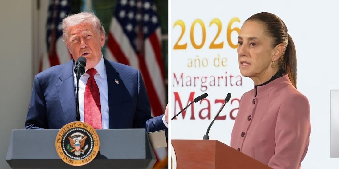 Claudia Sheinbaum, presidenta de México, confirma que acuerdo con EU está próximo a cerrarse.