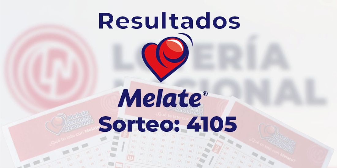 Resultados del sorteo 4105 del Melate, Revancha y Revanchita de este 5 de septiembre del 2025.