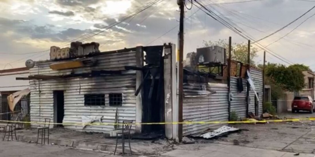 Bar incendiado en Sonora operaba sin permisos de Protección Civil, denuncia la regidora Rebeca Ching,