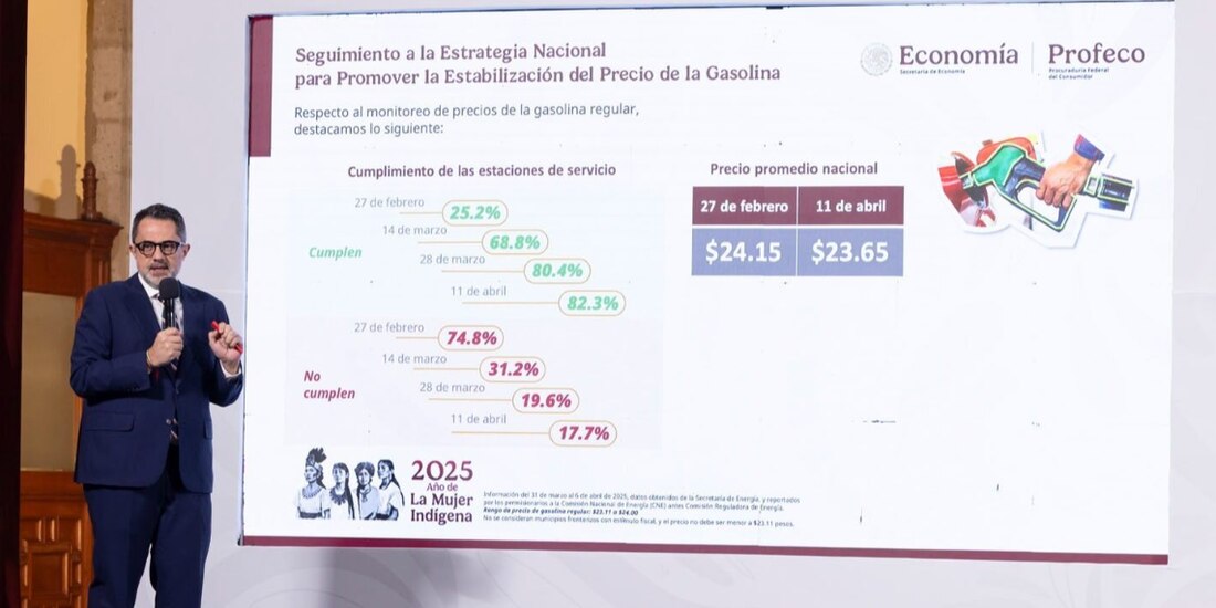 El titular de Profeco, Iván Escalante, ayer, en conferencia de prensa.