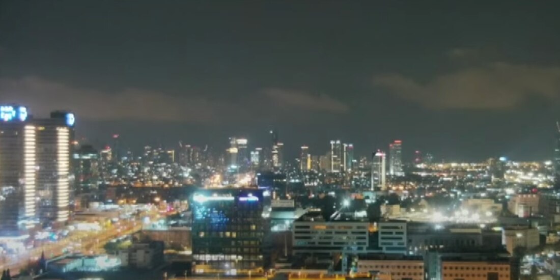 Irán atacó a Israel con drones este sábado.