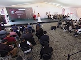 Marcela Figueroa, titular del SESNSP, presentó el balance de seguridad nacional.