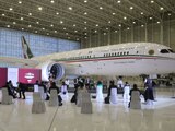 El presidente de México, Andrés Manuel López Obrador presentó el avión presidencial José María Morelos y Pavón, el 27 de julio de 2020.
