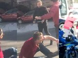 ¡Perdiendo como siempre! Alfredo Adame se vuelve a pelear en la calle y lo ahorcan (VIDEOS)