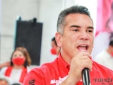 El líder nacional del PRI, Alejandro Moreno Cárdenas