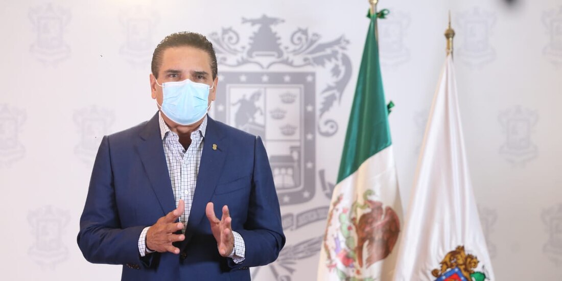 El gobernador Silvano Aureoles dijo que el peligro de contagios sigue latente y por ello, el estado depende de la aplicación estricta de las medidas sanitarias